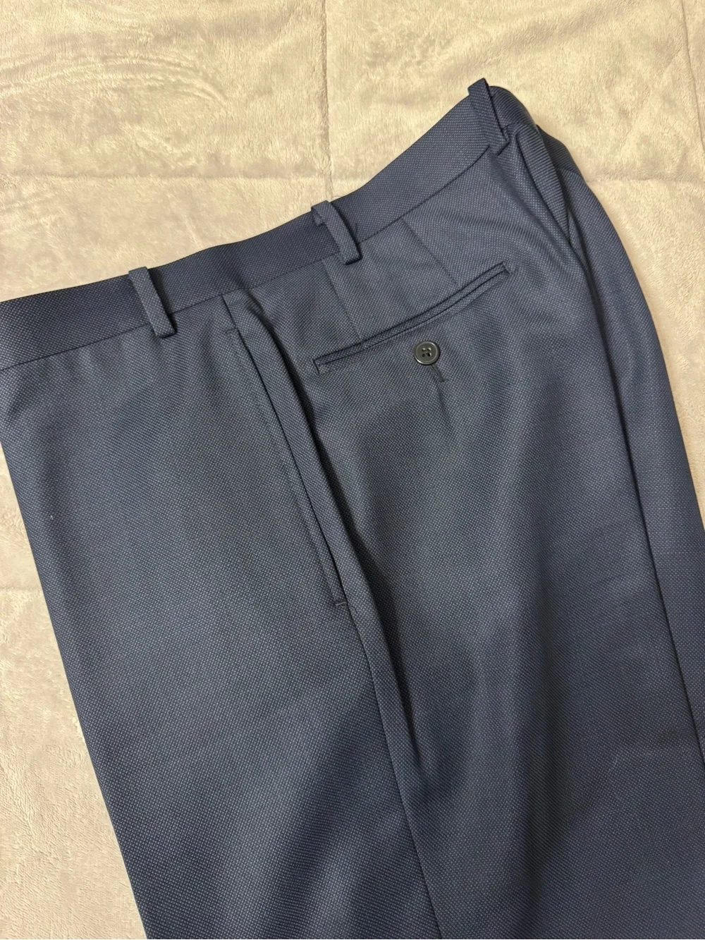Macy’s Men's Classic Navy Two-Button Suit (Jacket & Slacks)